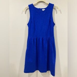 J Crew Stylish Royal Blue Sleeveless Dress Small